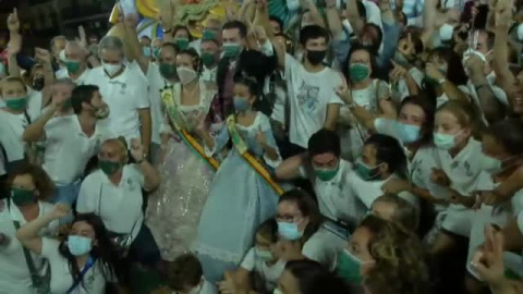 Valencia celebra el primer premio de las Fallas 2021 Valencia celebra el primer premio de las Fallas 2021