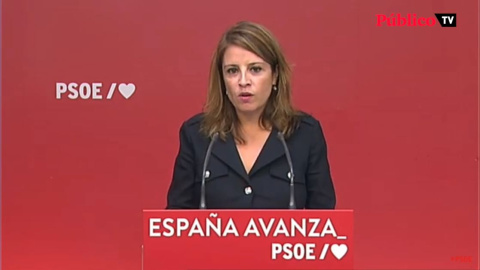 Adriana Lastra: "El Gobierno de coalición está fuerte" Adriana Lastra: "El Gobierno de coalición está fuerte"