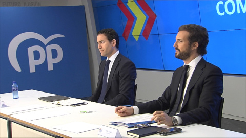 Reunión del comité de dirección del PP Reunión del comité de dirección del PP