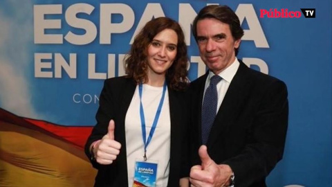 Ayuso y Aznar: alabanzas, genética y otras confesiones Ayuso y Aznar: alabanzas, genética y otras confesiones