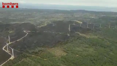 Estabilizado el incendio de El Perelló (Tarragona) Estabilizado el incendio de El Perelló (Tarragona)