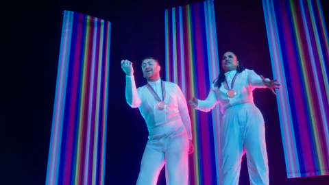 Sam Smith y Demi Lovato triunfan en las Olimpiadas del amor con 'I´m ready' Sam Smith y Demi Lovato triunfan en las Olimpiadas del amor con 'I´m ready'