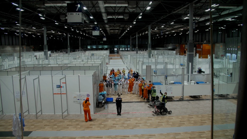 El Pabellón 7 de Ifema echa el cierre El Pabellón 7 de Ifema echa el cierre