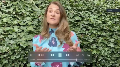 Melinda Gates: "Derrotar al Covid-19 requerirá acción e inversión" Melinda Gates: "Derrotar al Covid-19 requerirá acción e inversión"