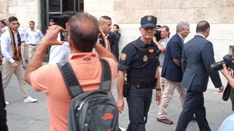 Comienzan los actos institucionales de la celebración Copa del Rey del Valencia CF Comienzan los actos institucionales de la celebración Copa del Rey del Valencia CF