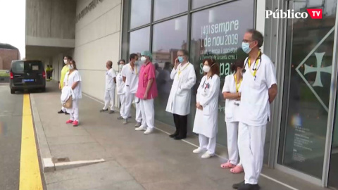 Los sanitarios ponen nombre a su situación Los sanitarios ponen nombre a su situación