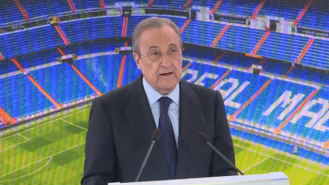 Florentino Pérez: "La leyenda debe continuar con jugadores como Hazard" Florentino Pérez: "La leyenda debe continuar con jugadores como Hazard"