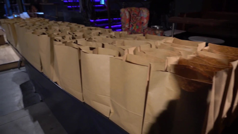 La discoteca Antique se convierte en una gran cocina La discoteca Antique se convierte en una gran cocina