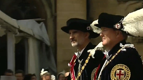 Felipe VI, caballero de la Orden de la Jarretera Felipe VI, caballero de la Orden de la Jarretera