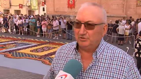 El arte de las alfombras de serrín El arte de las alfombras de serrín