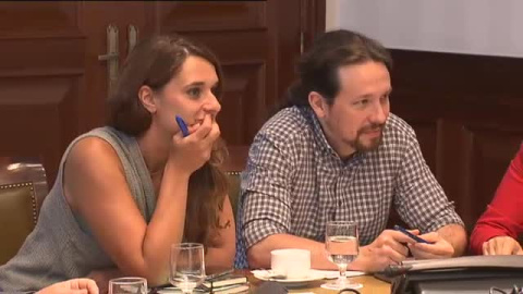 Unidas Podemos se reúne con UGT y CCOO Unidas Podemos se reúne con UGT y CCOO