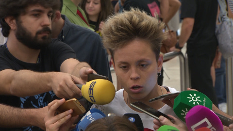 Sampedro: "Nos quedamos con que nos pueden ver como referentes" Sampedro: "Nos quedamos con que nos pueden ver como referentes"