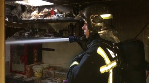 Incendio en un restaurante de Villaviciosa de Odón Incendio en un restaurante de Villaviciosa de Odón