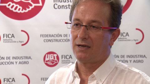 Pedro Luis Hojas, de UGT FICA Pedro Luis Hojas, de UGT FICA