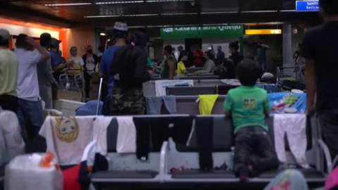 Atrapados en el aeropuerto de Sao Paulo a la espera de poder volver a casa Atrapados en el aeropuerto de Sao Paulo a la espera de poder volver a casa