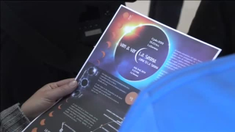 Expectación en Chile por el eclipse total de sol Expectación en Chile por el eclipse total de sol