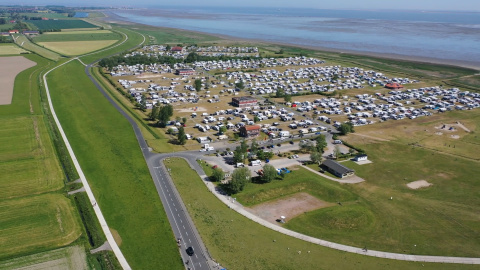 Camping en Hooksiel (Alemania) durante la pandemia de coronavirus Camping en Hooksiel (Alemania) durante la pandemia de coronavirus