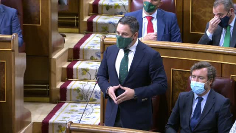 Abascal a Sánchez: "Cuando las víctimas no sirven para demonizar a Vox ustedes callan" Abascal a Sánchez: "Cuando las víctimas no sirven para demonizar a Vox ustedes callan"