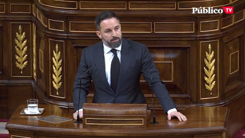 Santiago Abascal carga contra el Ingreso Mínimo Vital en el Congreso de los Diputados Santiago Abascal carga contra el Ingreso Mínimo Vital en el Congreso de los Diputados