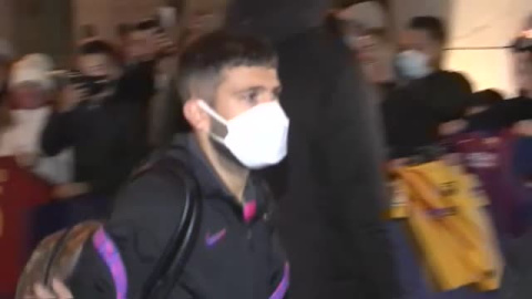 El Barça ya está en Kiev para disputar el partido de Champions contra el Dinamo El Barça ya está en Kiev para disputar el partido de Champions contra el Dinamo