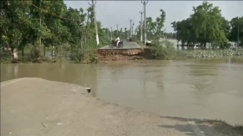 Los monzones inundan el sur de Asia Los monzones inundan el sur de Asia