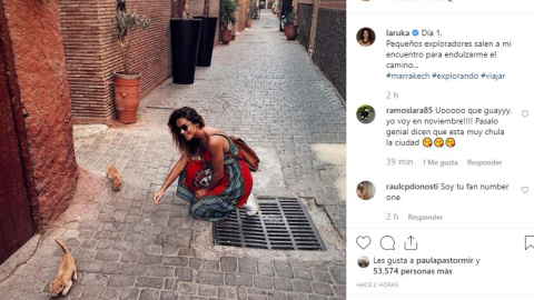 Lara Álvarez cambia Honduras por Marruecos Lara Álvarez cambia Honduras por Marruecos