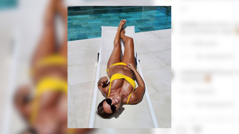 Paula Echevarría luce bikini y bronceado apenas empezado junio Paula Echevarría luce bikini y bronceado apenas empezado junio