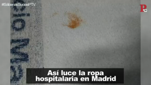 Heces, pis y sangre en la ropa hospitalaria de la Comunidad de Madrid Heces, pis y sangre en la ropa hospitalaria de la Comunidad de Madrid