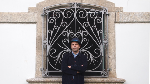 Xesús Fraga, en Betanzos (A Coruña). Xesús Fraga, en Betanzos (A Coruña).