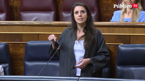 Irene Montero critica la "criminalización del 8-M" del PP Irene Montero critica la "criminalización del 8-M" del PP