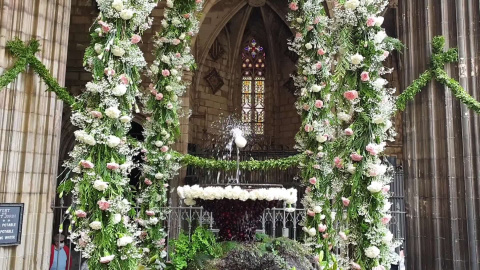 Presentación del 'Ou com balla' por el Corpus en la Catedral de Barcelona Presentación del 'Ou com balla' por el Corpus en la Catedral de Barcelona