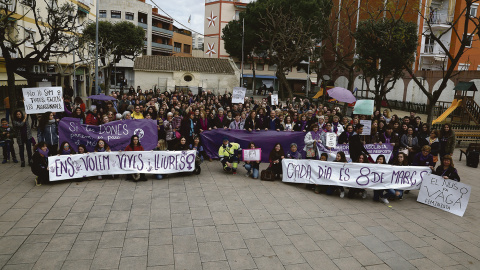 MUNICIPIOS FEMINISTAS Manifestación en Sant Joan Despi_Marzo 2017