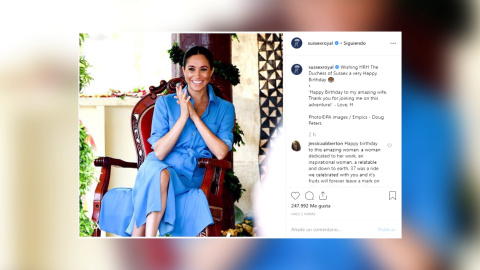 Meghan Markle cumple 38 años Meghan Markle cumple 38 años