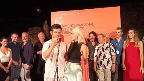 Estreno de 'Prometeo' en el Festival de Mérida Estreno de 'Prometeo' en el Festival de Mérida