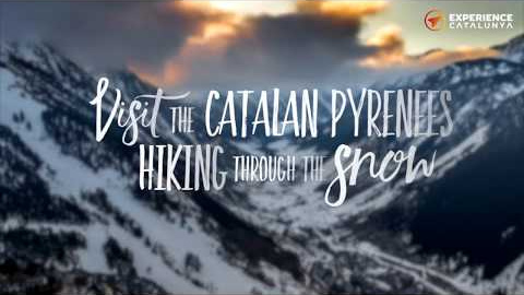 Visit the catalan Pyrenees hiking through the snow