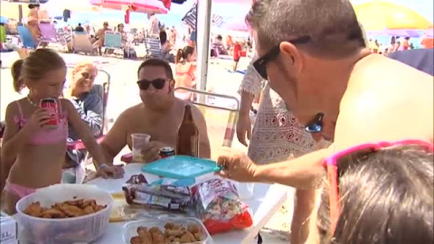 La invasión de las carpas playeras La invasión de las carpas playeras