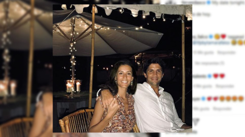 Ana Boyer disfruta de su plan más romántico Ana Boyer disfruta de su plan más romántico