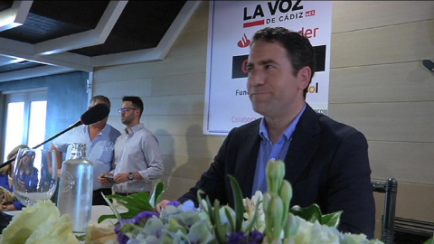 García Egea (PP) da una conferencia en Cádiz García Egea (PP) da una conferencia en Cádiz