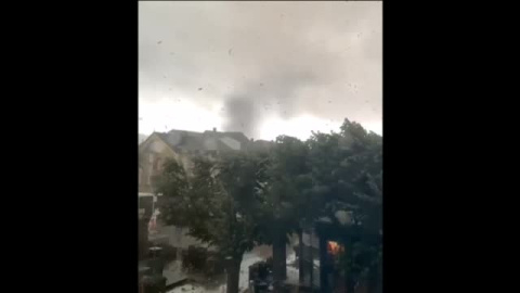Un tornado causa numerosos destrozos en el sur de Luxemburgo Un tornado causa numerosos destrozos en el sur de Luxemburgo