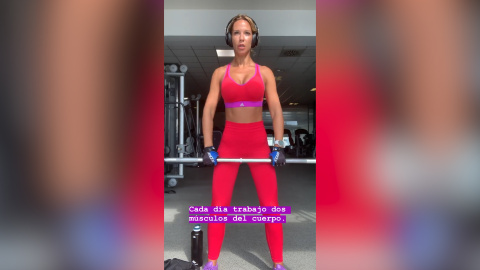 Tamara Gorro cuenta en Instagram su rutina deportista Tamara Gorro cuenta en Instagram su rutina deportista