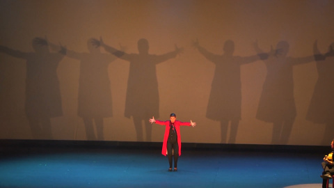 Sara Baras revoluciona Pamplona con su espectáculo 'Sombras' Sara Baras revoluciona Pamplona con su espectáculo 'Sombras'