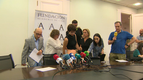 Fundación Academia de Cine en rueda de prensa Fundación Academia de Cine en rueda de prensa