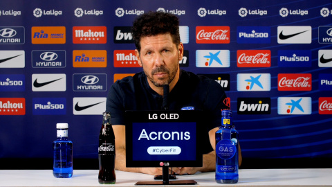 Simeone: "A partir de ganar todas las visiones siempre son más optimistas" Simeone: "A partir de ganar todas las visiones siempre son más optimistas"