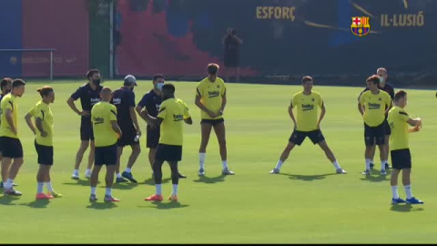 El Barça recupera a Busquets y a Sergi Roberto para el choque ante el Atlético El Barça recupera a Busquets y a Sergi Roberto para el choque ante el Atlético