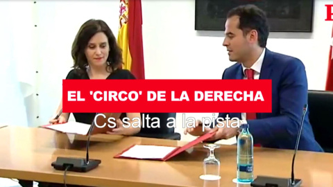 El 'circo' de la derecha: Ciudadanos salta a la pista El 'circo' de la derecha: Ciudadanos salta a la pista