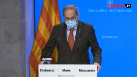 Torra no acepta la decisión de la Justicia que impide el confinamiento en Lleida Torra no acepta la decisión de la Justicia que impide el confinamiento en Lleida