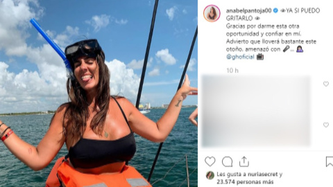 Anabel Pantoja será concursante de 'Gran Hermano VIP' Anabel Pantoja será concursante de 'Gran Hermano VIP'