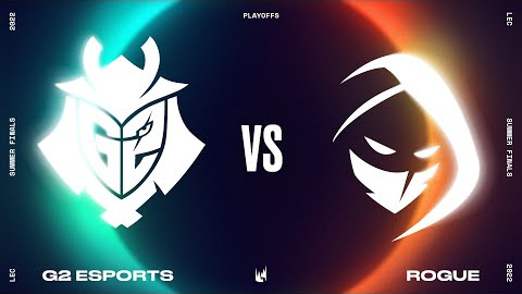 G2 ESPORTS VS ROGUE - MAPA 1 - FINAL - SEMANA 11 - LEC - VERANO 2022 - LEAGUE OF LEGENDS