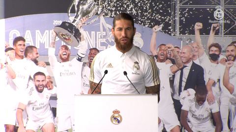 Ramos: "Esta Liga es de todo el madridismo" Ramos: "Esta Liga es de todo el madridismo"