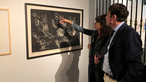 Obras de Miró y Brossa en las Francesas de Valladolid Obras de Miró y Brossa en las Francesas de Valladolid